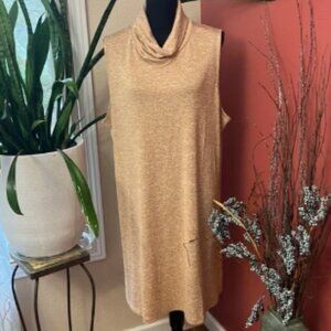 NEW G by Giuliana Sleeveless Cowl Neck Sweater Dress